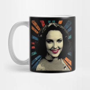 sketc vintage Linda Darnell Mug